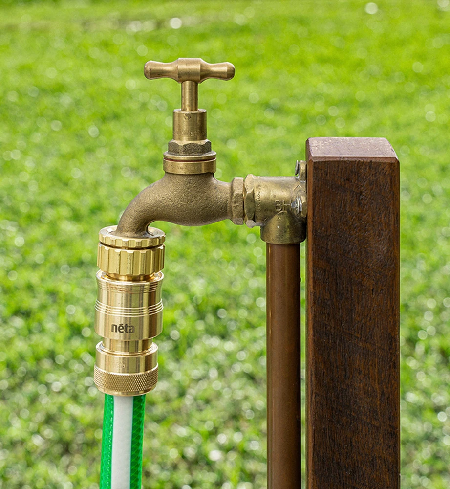 18mm Hi-Flo Universal Brass Tap Adaptor 5 18mm Hi-Flo Universal Brass Tap Adaptor - Image 5