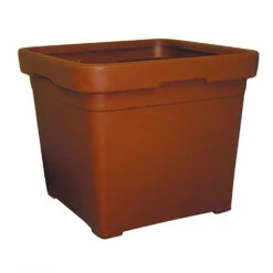 Advanced Plant Container Square -Garden Bliss 580mmSQ Advanced Plant Container Square Rustic 29172.1649645265