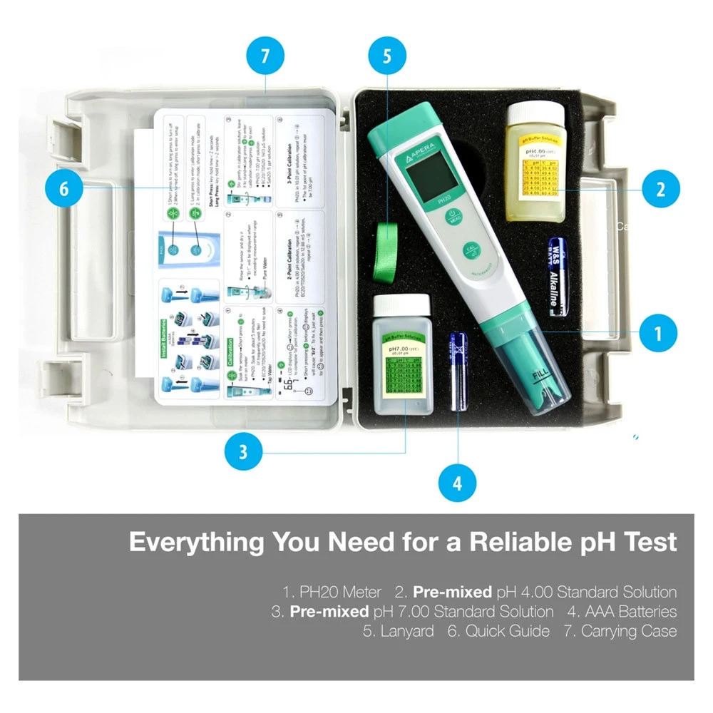 PH Meter Digital Kit With ATC - PH Tester 2 PH Meter Digital Kit With ATC - PH Tester - Image 2