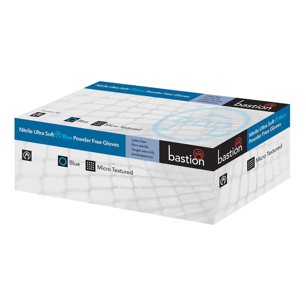 Powder Free Blue Nitrile Gloves 1 Powder Free Blue Nitrile Gloves