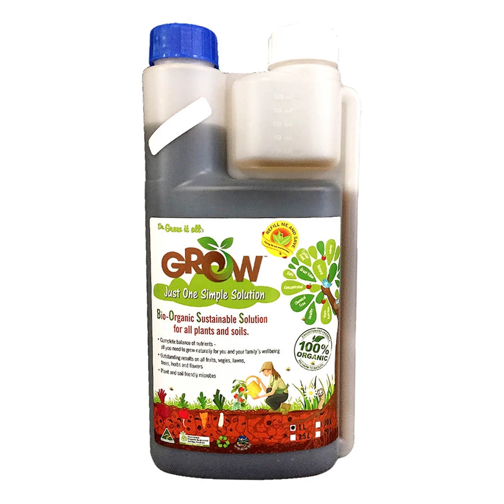 GROW Organic Liquid Plant Nutrients 1 GROW Organic Liquid Plant Nutrients