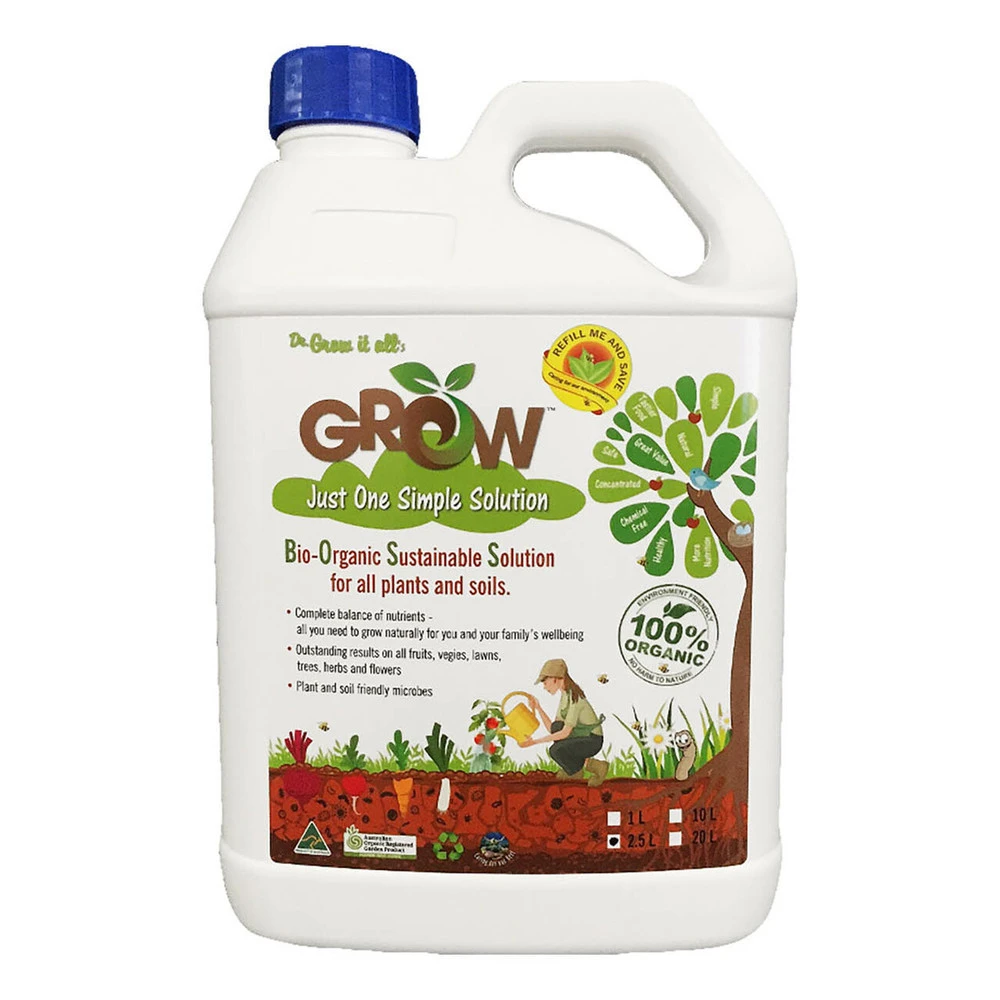 GROW Organic Liquid Plant Nutrients 2 GROW Organic Liquid Plant Nutrients - Image 2