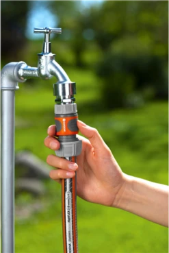 Gardena 19mm Hose Connector For 13mm Tap Adaptor 5 Gardena 19mm Hose Connector For 13mm Tap Adaptor -Garden Bliss Gardena 19mm Hose Connector for 13mm Tap Adaptor 2 56737.1707355120