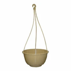 Grecian Hanging Basket Complete -Garden Bliss Grecian Hanging Basket Complete 250mm Beige 26403.1649645105