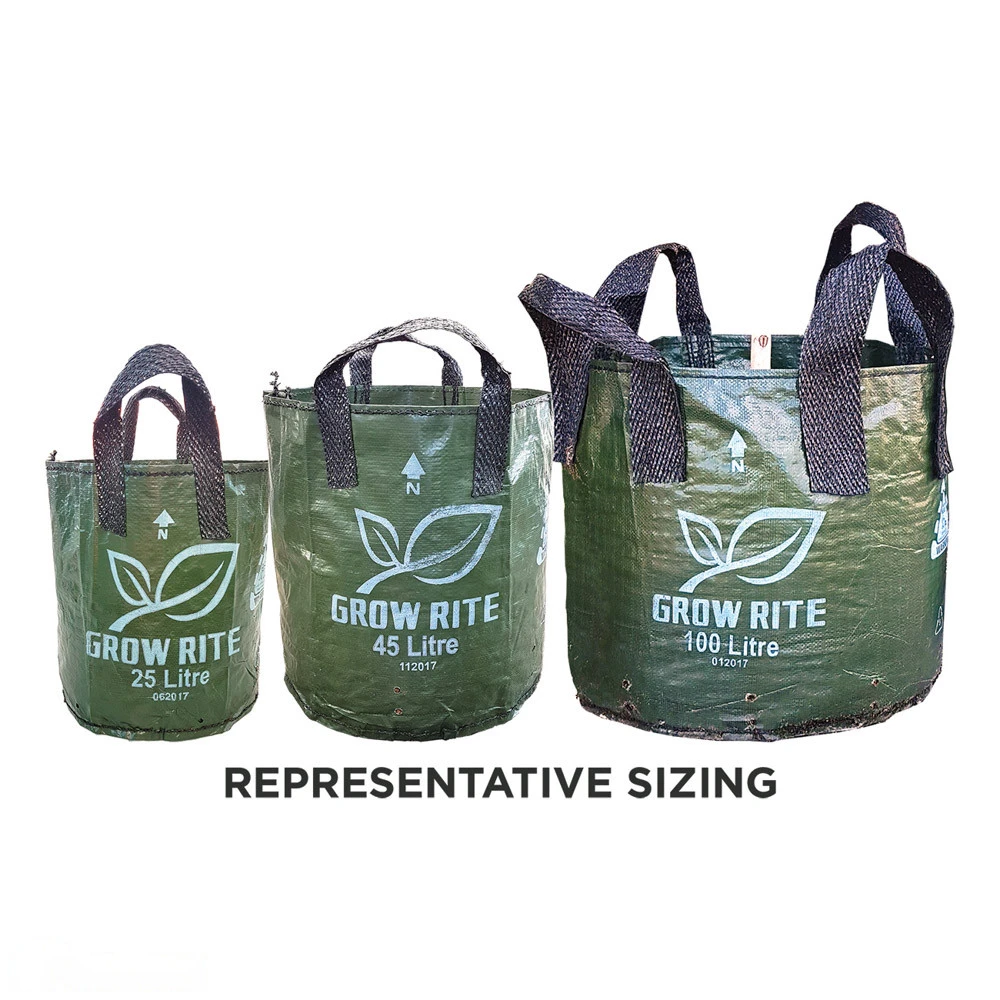 XHD Woven Plastic Plant Bag With 4 Handles, 1000L 1 XHD Woven Plastic Plant Bag With 4 Handles, 1000L