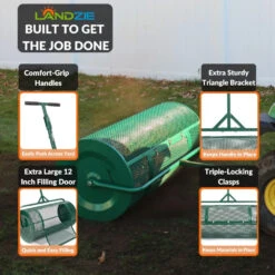 Topdress, Compost & Peat Moss Spreader -Garden Bliss Landzie 44 Inch Spreader Feature 05 700x700 1 66227.1681882060