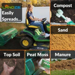 Topdress, Compost & Peat Moss Spreader -Garden Bliss Landzie 44 Inch Spreader Feature 06 700x700 1 58768.1681882060