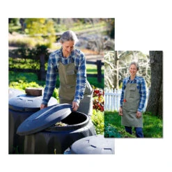 Canvas Apron -Garden Bliss canvas apron 5 08067.1658382382