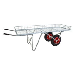 Trolley Galvanised Large 1800mm X 600mm - Barrow Type