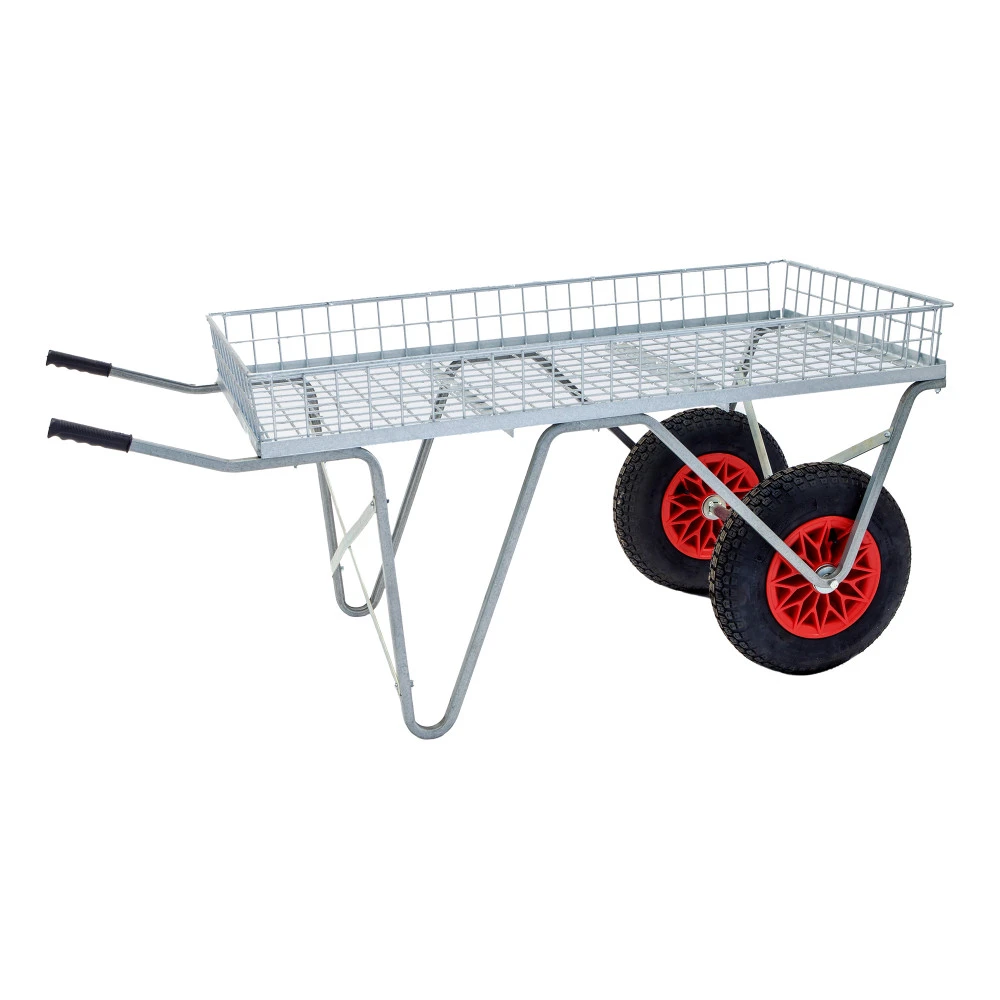 Trolley Galvanised Medium 1200mm X 600mm - Barrow Type 1 Trolley Galvanised Medium 1200mm X 600mm - Barrow Type