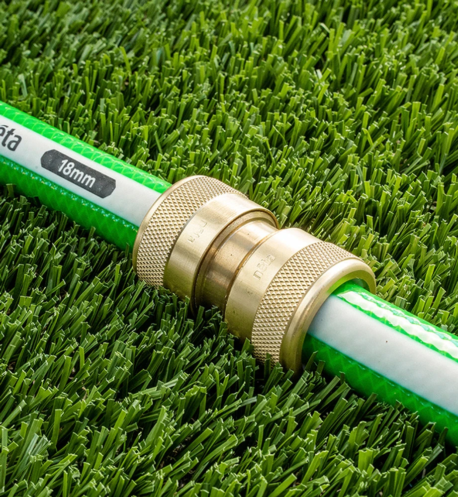 18mm Hi-Flo EZ Brass Hose Joiner 2 18mm Hi-Flo EZ Brass Hose Joiner - Image 2