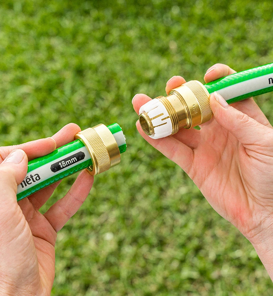 18mm Hi-Flo EZ Brass Hose Joiner 3 18mm Hi-Flo EZ Brass Hose Joiner - Image 3