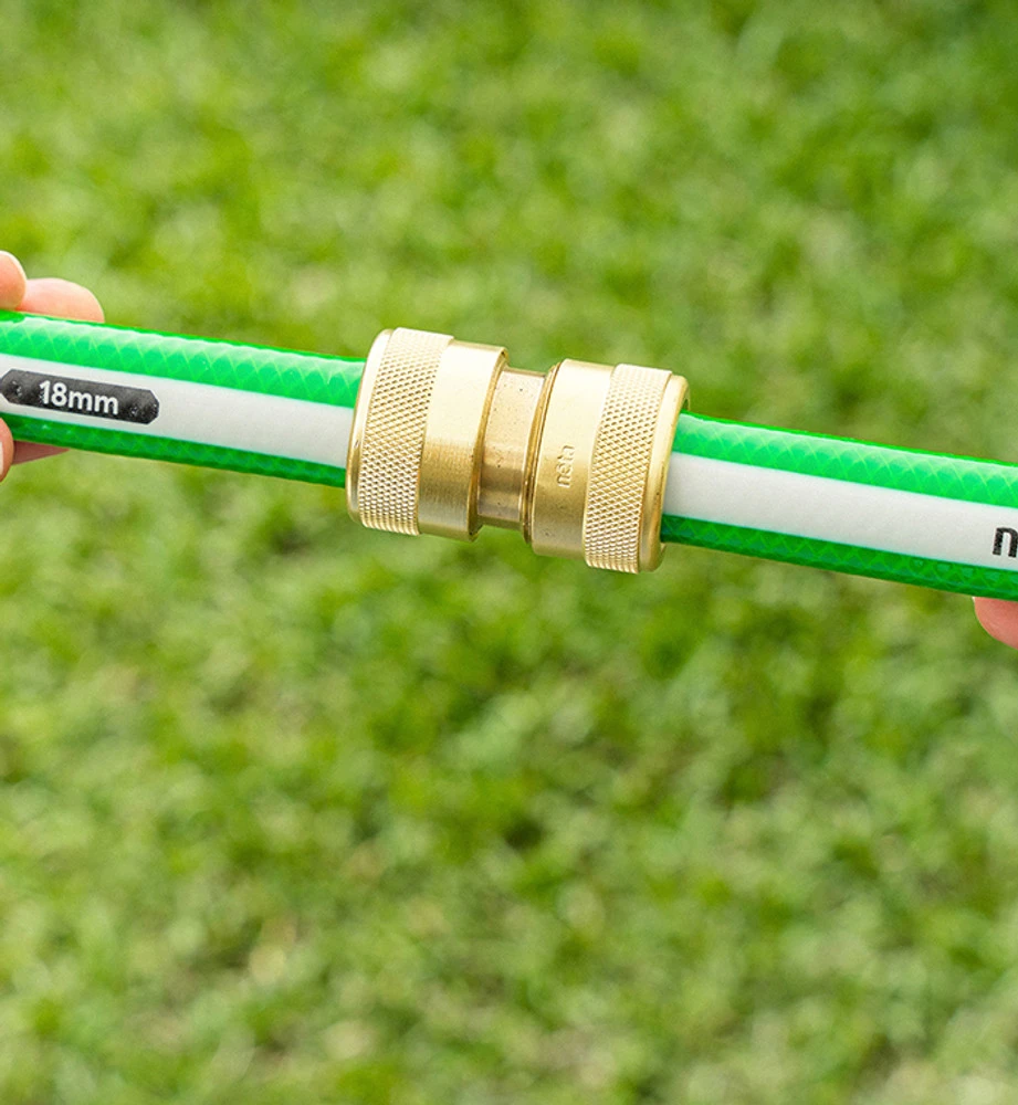 18mm Hi-Flo EZ Brass Hose Joiner 4 18mm Hi-Flo EZ Brass Hose Joiner - Image 4