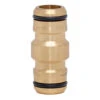 18mm Hi-Flo Brass 2-End Coupler